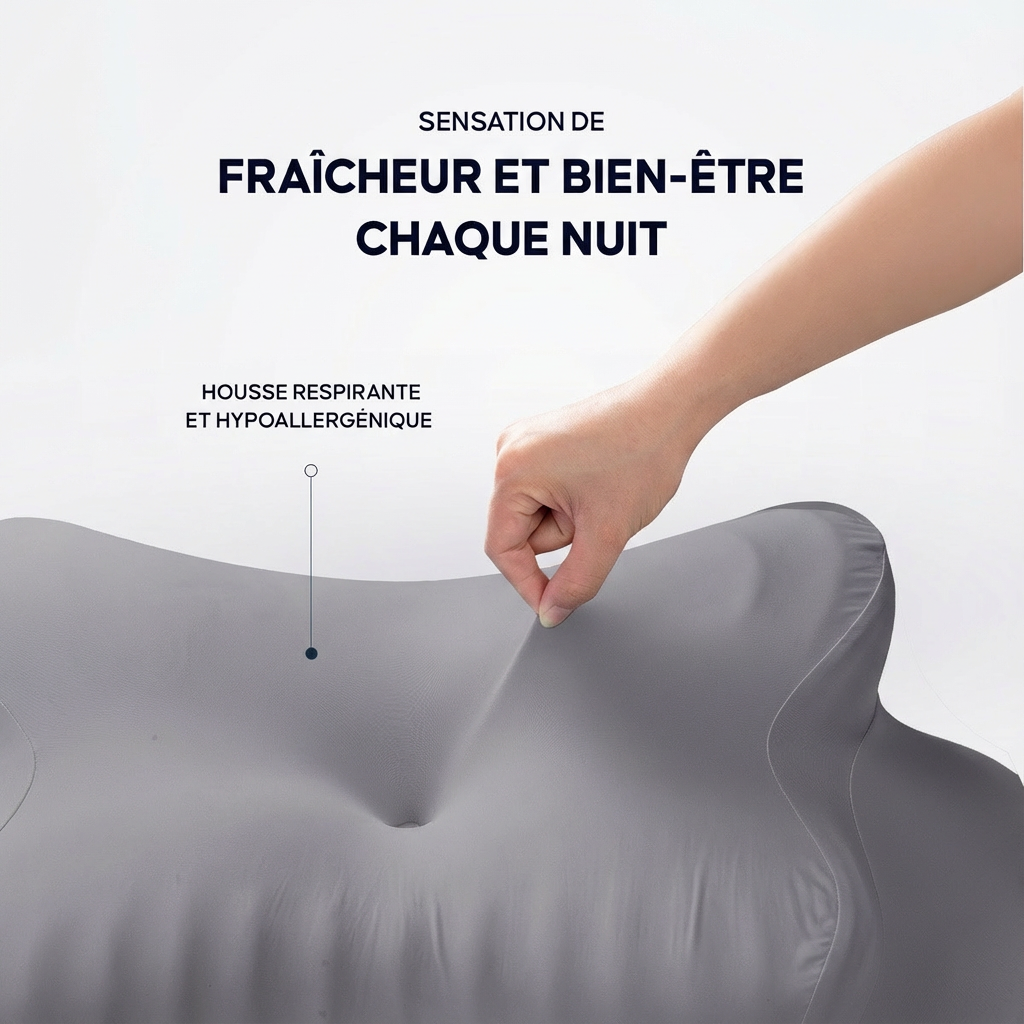 Housse de Rechange pour Oreiller Ergonomique 3.0